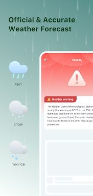 Weather+ screenshots