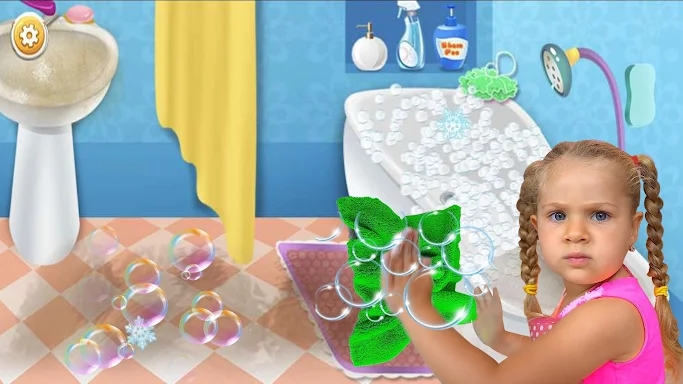Diana Cleanup Game screenshots