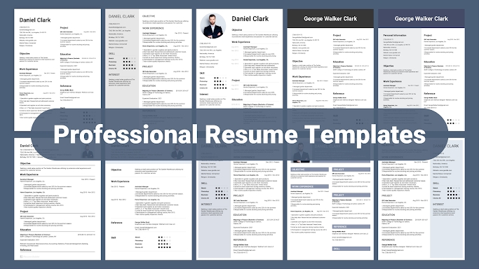 Resume Builder & CV Maker screenshots