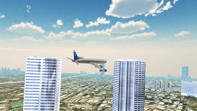 Flight Simulator City Airplane screenshots