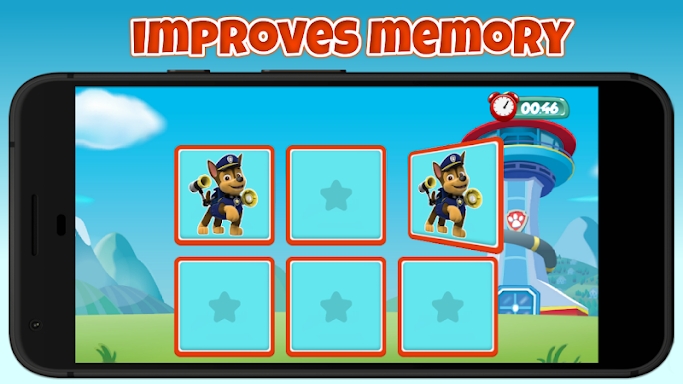 Memory matching game for kids screenshots