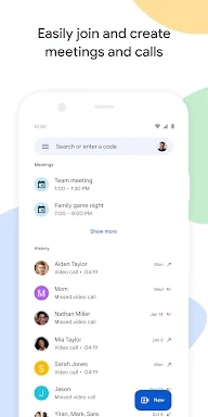 Google Meet screenshots