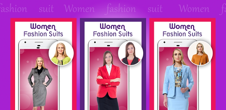 Women fashion suit screenshots