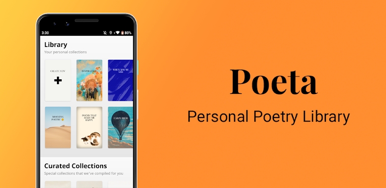 Poeta: Daily Poems and Audio Poetry screenshots