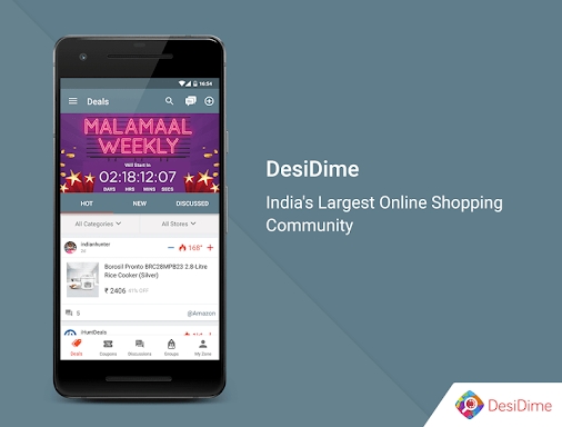 DesiDime: Coupons & Deals App screenshots