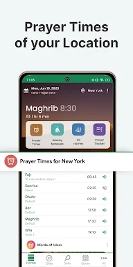 Muslim: Prayer Times, Qibla screenshots