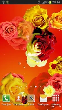 Roses live wallpaper screenshots