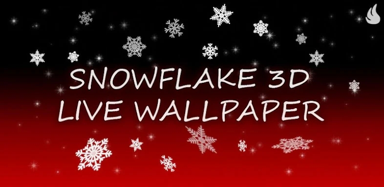 Snowflake 3D Live Wallpaper screenshots