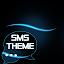 Blue Simple Theme GO SMS icon