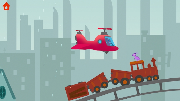 Dinosaur Helicopter - for kids screenshots