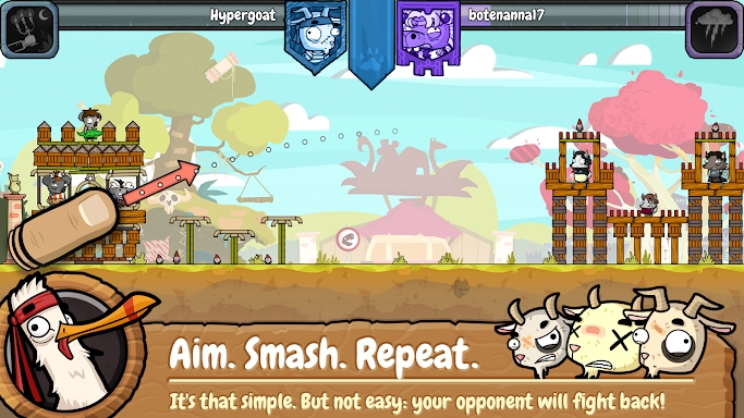 Angrymals: aim, smash, repeat screenshots