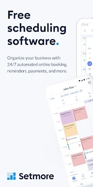 Setmore appointment scheduling screenshots