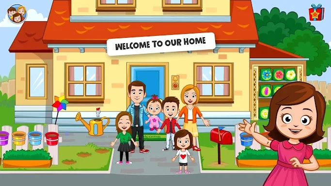 My Town Home: Family Playhouse screenshots