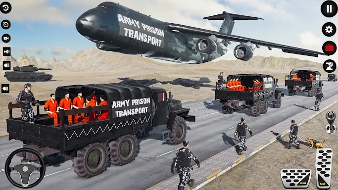 Army Prisoner Transport Truck screenshots