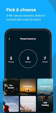 The Mindfulness App screenshots
