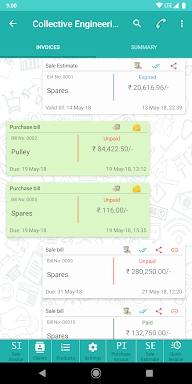 Invoice Maker and Billing App screenshots