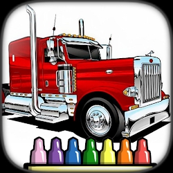 Truck - Adult Coloring Pages
