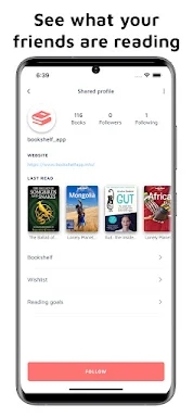 Bookshelf-Your virtual library screenshots