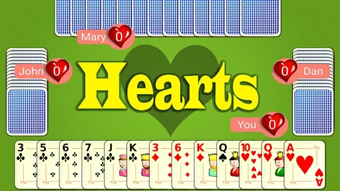 Hearts Mobile screenshots