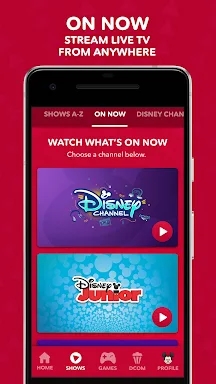 DisneyNOW – Episodes & Live TV screenshots