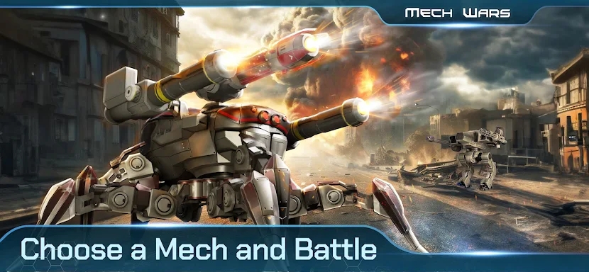 Mech Wars Online Robot Battles screenshots