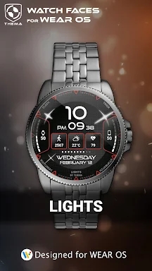 Lights Watch Face screenshots