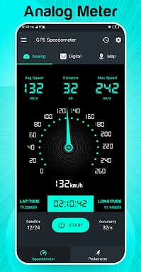 Step Counter - GPS Speedometer screenshots
