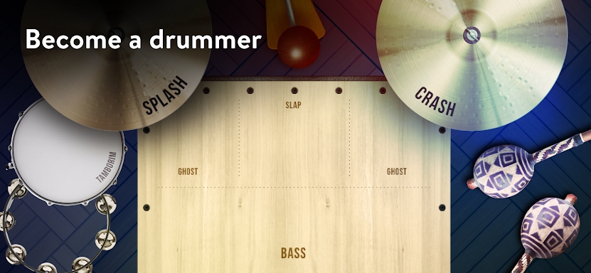 Real Percussion: drum kit screenshots