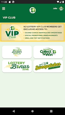 New Jersey Lottery screenshots