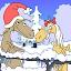 Christmas Caroling Horses icon