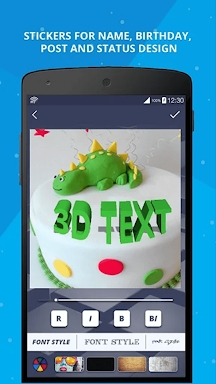 3D Name on Pics - 3D Text screenshots