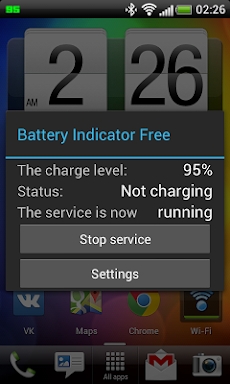 Battery Indicator Free screenshots