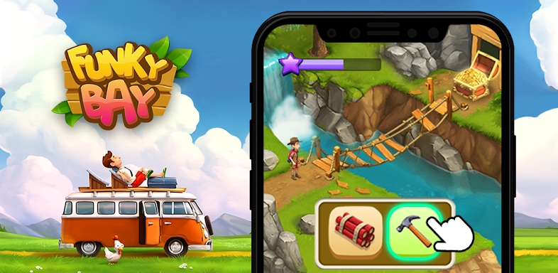 Funky Bay: Farm Adventure game screenshots