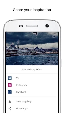 Vinci – AI photo filters screenshots
