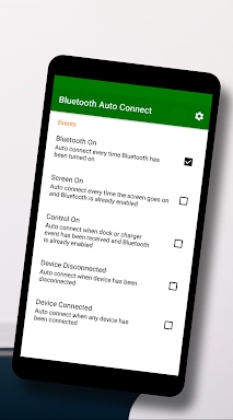 Bluetooth auto connect screenshots
