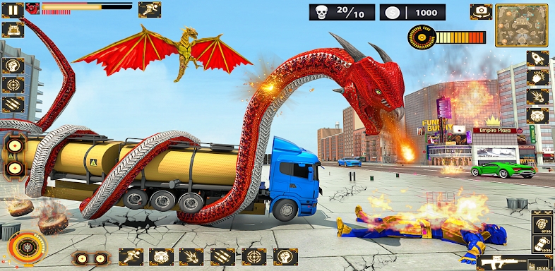 Snake Car Robot Transformation screenshots