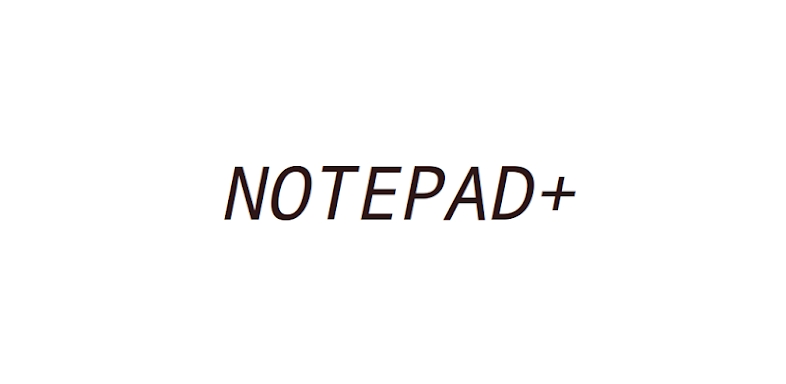 Notepad+ screenshots