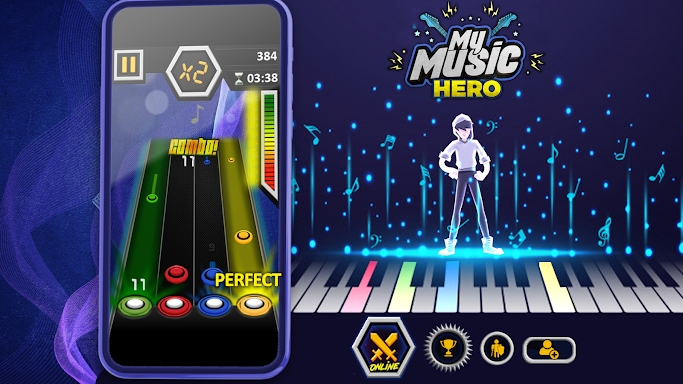Guitar Hero Mobile: Music Game screenshots
