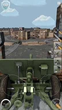 Artillery Guns Destroy Tanks screenshots
