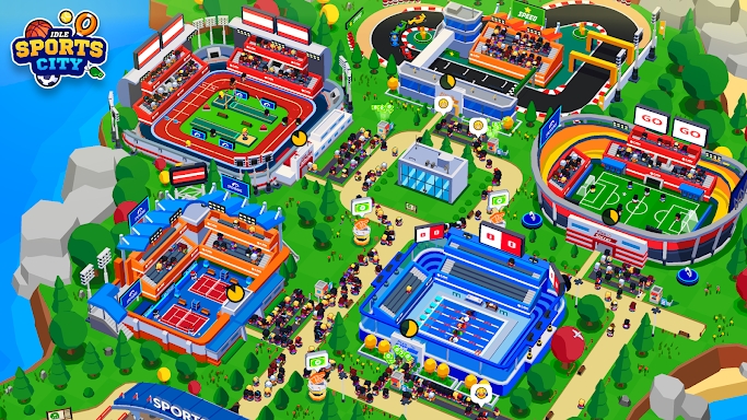 Sports City Tycoon: Idle Game screenshots