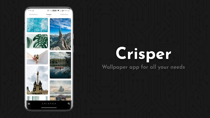 Crisper - Wallpapers & More screenshots