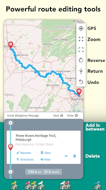 Maplocs - Cycling Route Planner, Cycling Maps screenshots