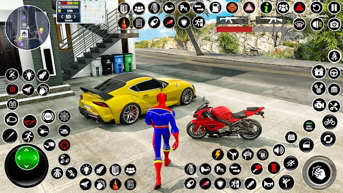 Spider Rope Hero Spider Games screenshots