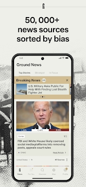 Ground News screenshots