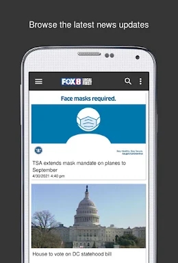 FOX 8 WVUE Mobile screenshots