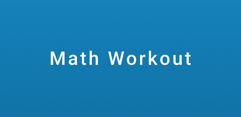 Math Workout - Math Games screenshots