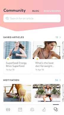 StrongHer: Fitness, Yoga, Diet screenshots