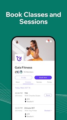 Fit by Wix: Book, manage, pay  screenshots