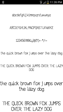 Fonts Message Maker screenshots