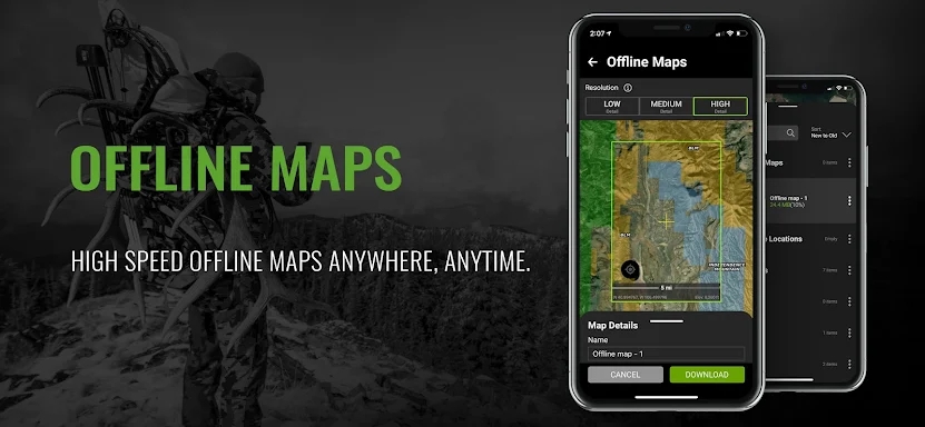 BaseMap: Hunting Maps and GPS screenshots
